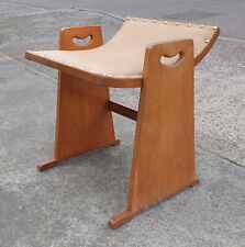 ART DECO OAK DRESSING TABLE STOOL  E GOMME G PLAN         FREE UK POSTAGE