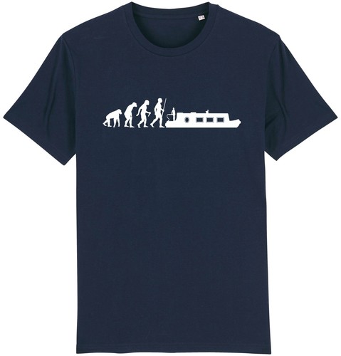 Evolution canal boat shirt - evolution, t-shirt