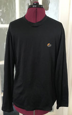 LOWE ALPINE BLACK LONG SLEEVE T-SHIRT BASE LAYER TOP   MEDIUM   #1259