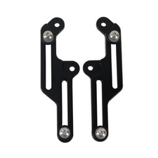 Pair Black Windscreen