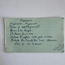 Antique Style Agincourt Poem