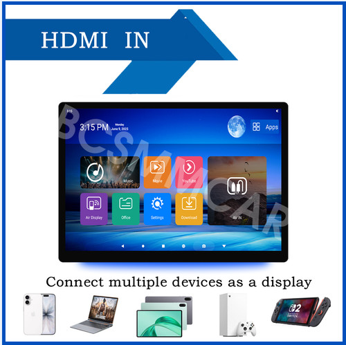 2din touch screen - touch, headrest