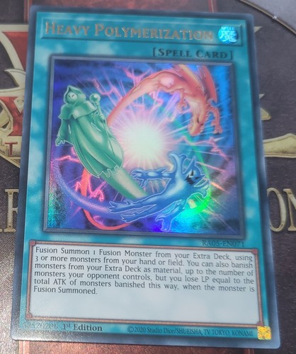 Heavy polymerization - yu-gi-oh!,