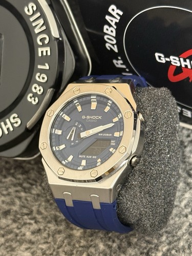 Gshock gm2100 custom blue - gshock,