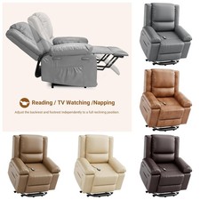 PU Leather Power Lift Recliner