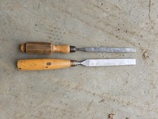 Marbles and Boxwood long Chisels chisel woodworking tools Bevel edge