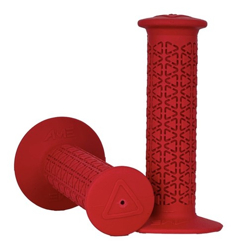 Round bmx grips red - -,