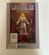 Ultima VI The False Prophet - Origin IBM PC 3.5” & 5.25” Diskette Vintage Game