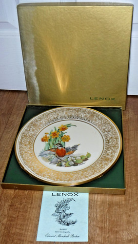Lenox boehm birds plate ltd - plate,