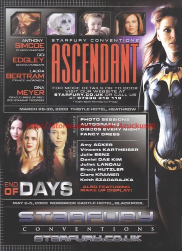 Starfury conventions ascendant - starfury,