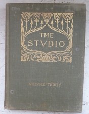 Vintage Book 1904 The Studio