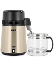 CO-Z 4L 750W Gold Water Distiller Machine Stainless Steel Purifier Distilling