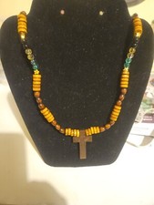 Jamaican Cross Necklace