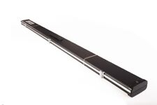 Britannium Wide Black Leatherette 1 Piece Pool/ Snooker Cue Case ABS Protection