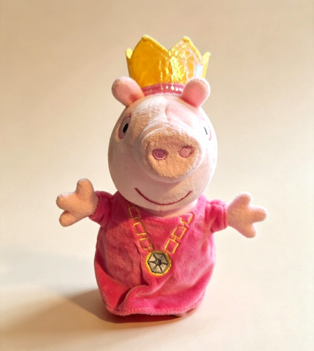 Peppa pig princess plush soft - princess,