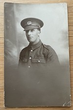 RP Postcard WW1 British Soldier, Norfolk Regiment - Photo by Thompson of Belfast