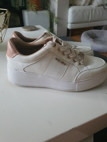 Carvela leather trainers - leather, in