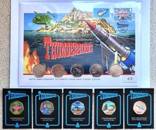 THE THUNDERBIRDS 60TH ANNIVERSARY SET & COMMEMORATIVE SET & 60TH ANNIVERSARY 50