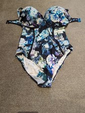 Ladie's Very Padded And Underwired Swimming Costume Size 36F