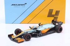 Minichamps - 1:18 McLaren MCL35M No.4 Lando Norris 3rd Monaco GP Gulf Livery ...