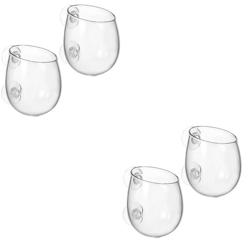 4pcs transparent aquarium - 4pcs,