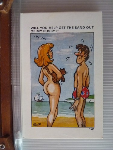 Ha03 093 comic postcard - postcard,