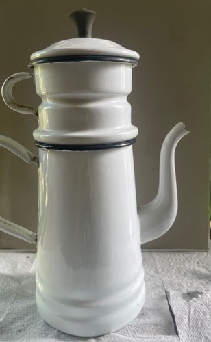 Antique white enamelware - antique,