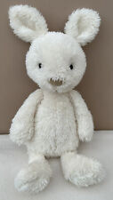 Jellycat Medium Nugget Bunny Rabbit Soft Toy Baby Comforter White Rare Retired