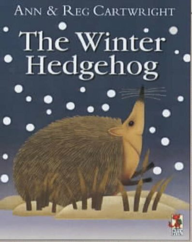 Winter hedgehog red fox - winter, (red