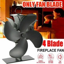 Airflow For Wood Burner Heat Power Stove Top Fan Heat Distribution Log Burning