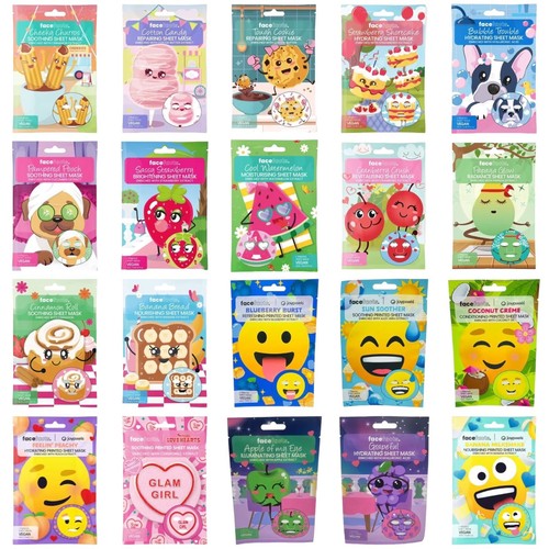 Face facts printed sheet - sheet,
