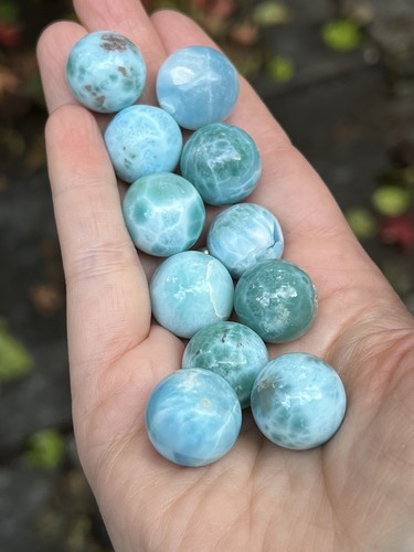 Larimar ball deep blue dolphin - blue,