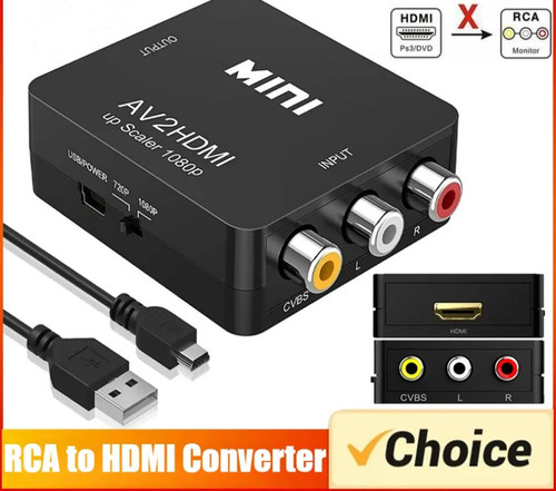 Rca hdmi converter 1080p - hdmi,