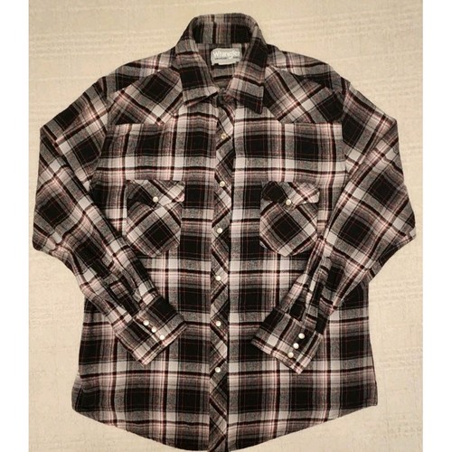 Vintage wrangler pearl snap - vintage,