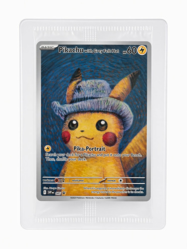 Mint sealed pikachu van - pikachu, gogh