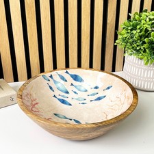 Rustic decorative wooden - decorative, bowl