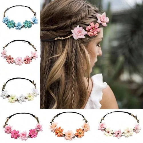 Flower headband head - flower,