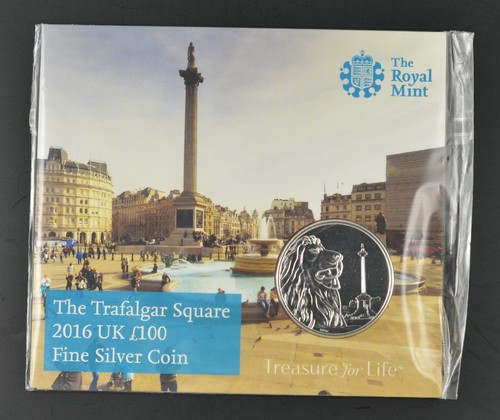 2016 100 fine silver - £100,