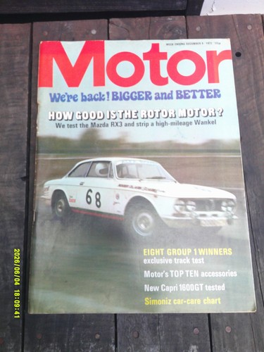 Vintage motor magazine 9th - vintage,