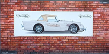 DAIMLER  DART SP250     CUT AWAY PVC BANNER