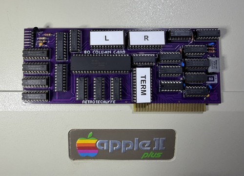 Apple 80 column video - apple,