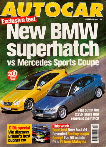Autocar magazine mar - magazine, 21-mar-01