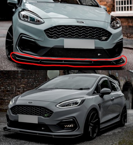Front lip splitter spoiler - lip,