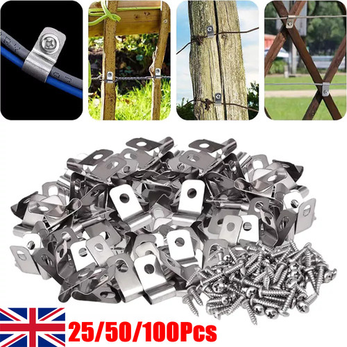 100x wire mesh clip - mesh,