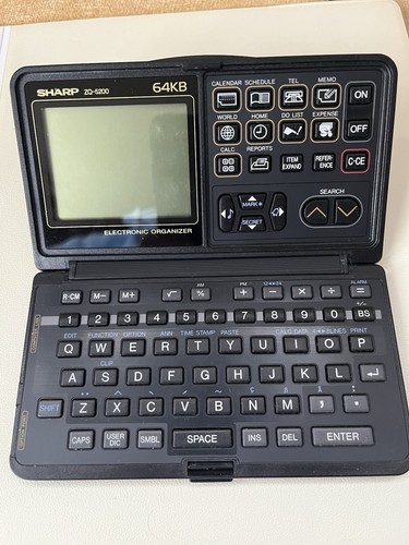 Sharp electronic organiser - sharp,