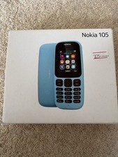Nokia 105 Unlocked Dual SIM, Black boxed Mobile Phone