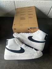 Nike Blazer Mid '77 Next Nature Black/White - Size UK10 - MISSING BOX LID