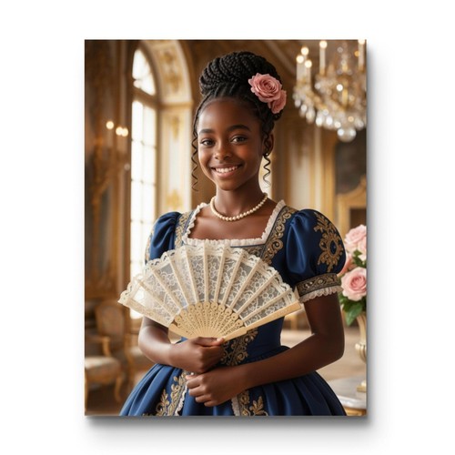Personalized rococo rose - personalized,
