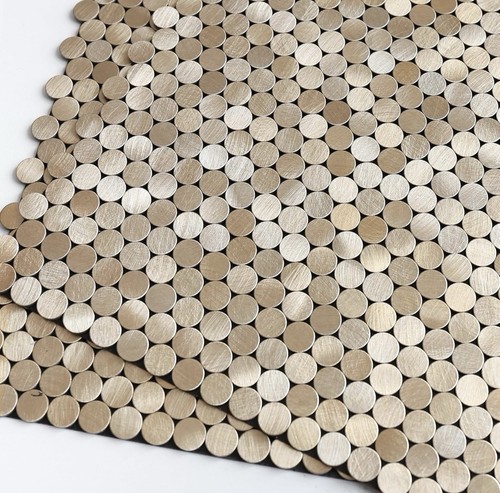 Small penny round wall - small, tile