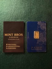 PAMP Suisse Gold Bar 2.5g 24K